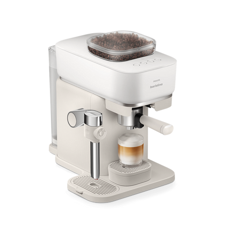 Philips Baristina Latte Semi-Automatic Espresso Machine BAR400/00 (White) Philips