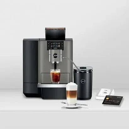 JURA x10 Professional Super-Automatic Espesso Machine 15669 (Dark Inox) Super Automatic Espresso Machine (Commercial) Jura