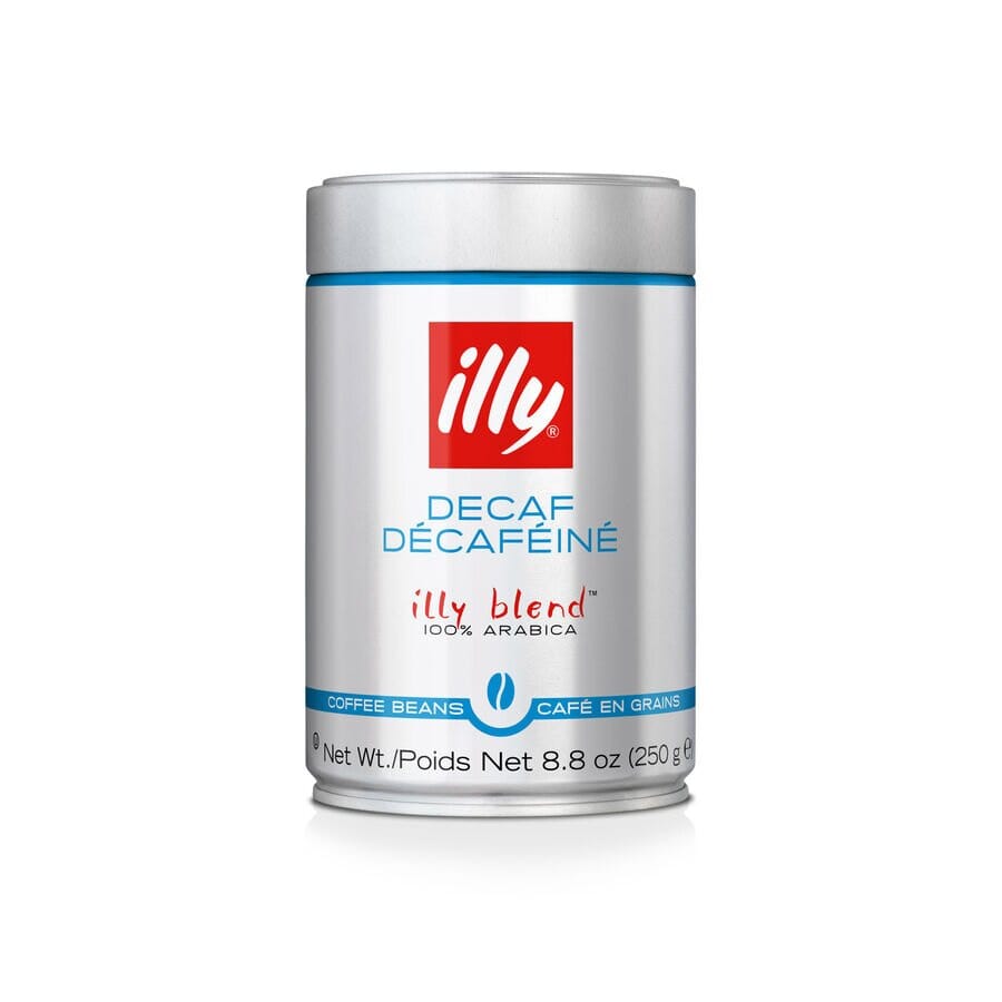 Illy Decaf Classico Medium Coffee Beans (Case of 3) Whole Bean Coffee Illy