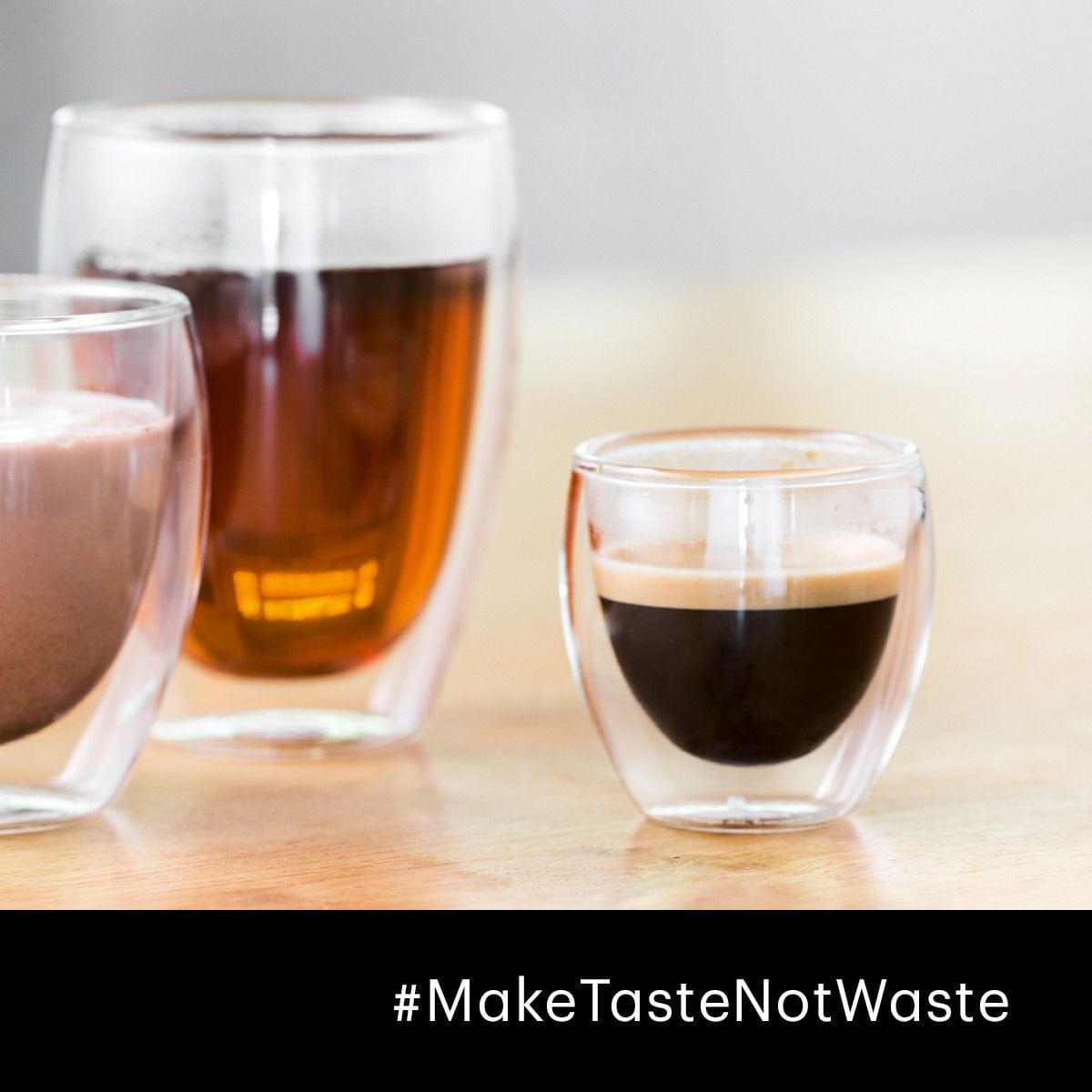 Double Walled Bodum Pavina Coffee Glasses Set of 2
