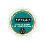 Adagio House Blend Decaf K-Cup® Pods (Case of 96) K-Cups Adagio