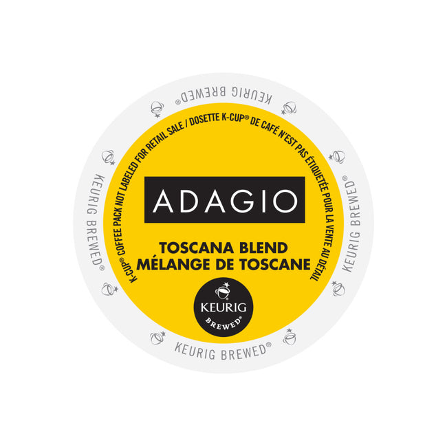 Adagio Toscana Blend K-Cup® Pods (Case of 96)