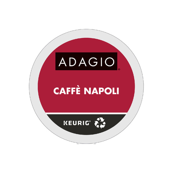 Adagio Caffè Napoli K-Cup® Recyclable Pods (Case of 96)