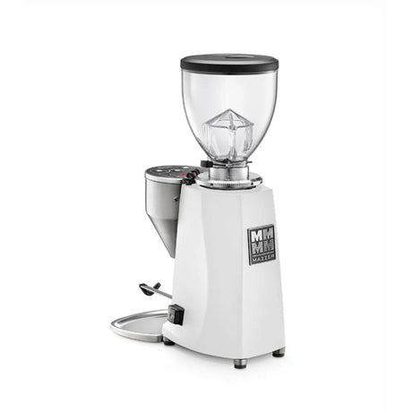Mazzer Mini Type A V2 Electronic Grinder (White) Coffee Grinder Mazzer