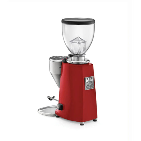 Mazzer Mini Type A V2 Electronic Grinder (Red) Coffee Grinder Mazzer
