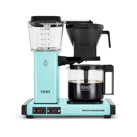 Technivorm Moccamaster KBGV Select Glass Carafe Brewer 53934 (Turquoise) Drip Coffee Maker Moccamaster
