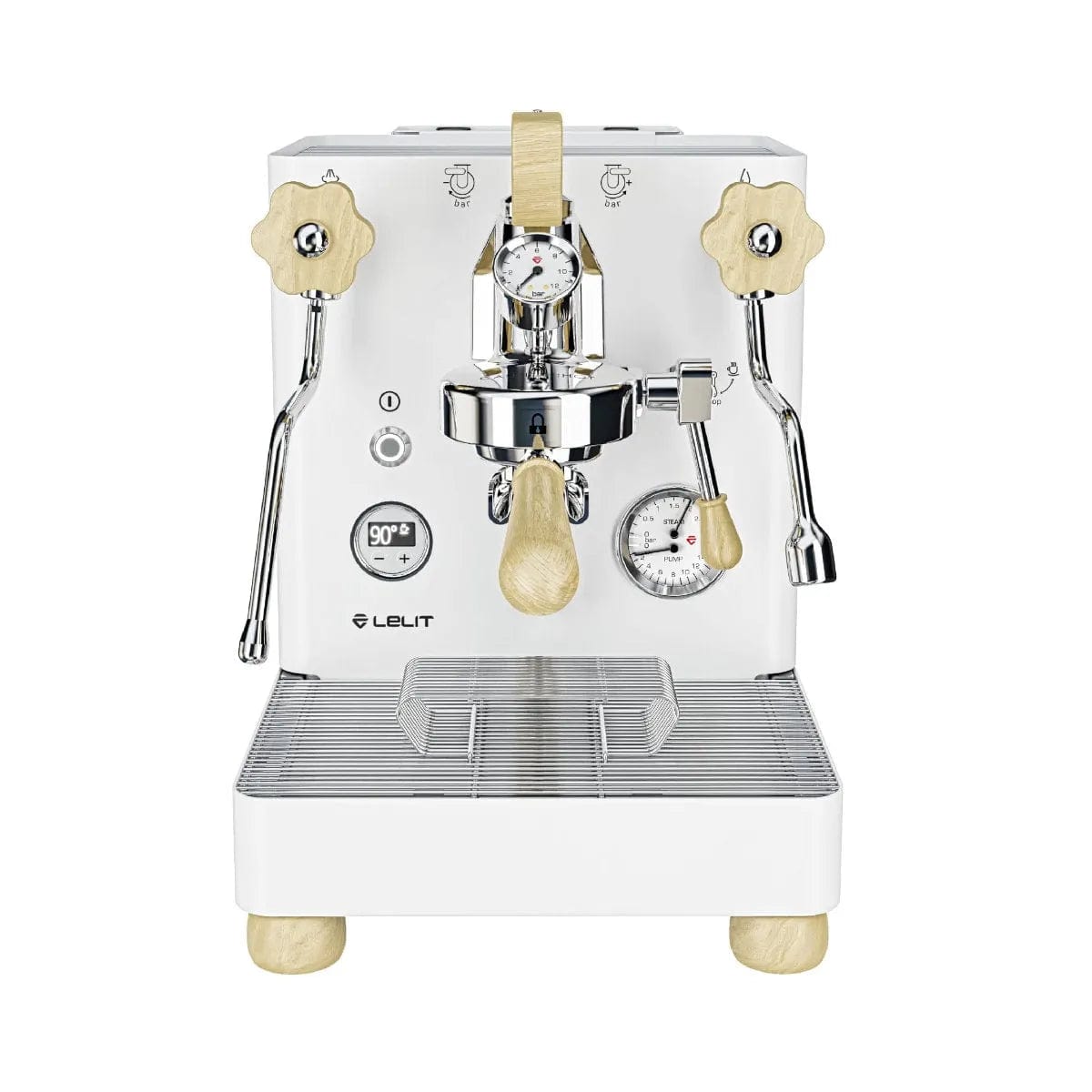 Lelit Bianca 3 Semi-Automatic Dual-Boiler E61 Espresso Machine with PID PL162TCW (Version 3) White Espresso Machine (Prosumer) Lelit