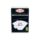 Technivorm Moccamaster #4 White Paper Coffee Filters 85022 Accessory Moccamaster