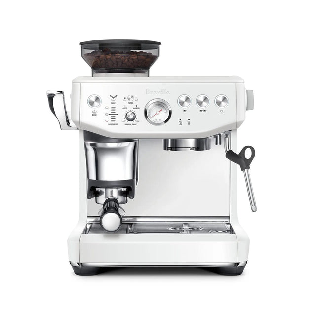 Breville The Barista Express Impress Semi-Automatic Espresso Machine BES876SST (Sea Salt) Espresso Machine Breville