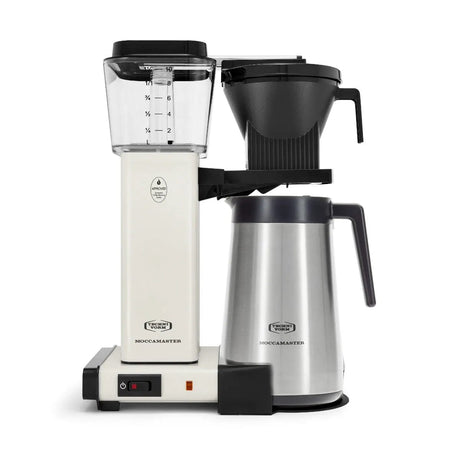 Technivorm Moccamaster KBGT Thermal Carafe Brewer 79318 (Off-White) Drip Coffee Maker Moccamaster