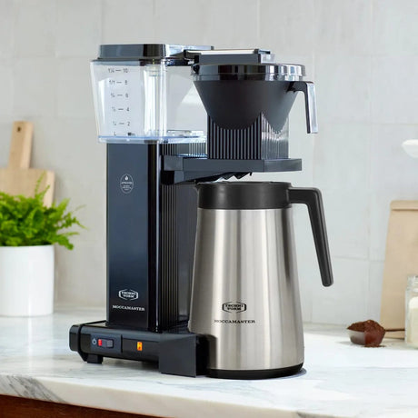 Technivorm Moccamaster KBGT Thermal Carafe Brewer 79314 (Black) Drip Coffee Maker Moccamaster