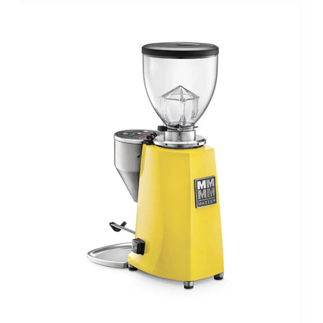 Mazzer Mini Type A V2 Electronic Grinder (Yellow) - Backordered Coffee Grinder Mazzer