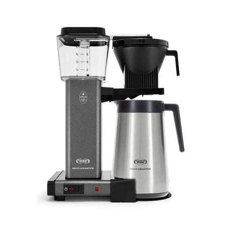 Technivorm Moccamaster KBGT Thermal Carafe Brewer 79317 (Stone Grey) Drip Coffee Maker Moccamaster