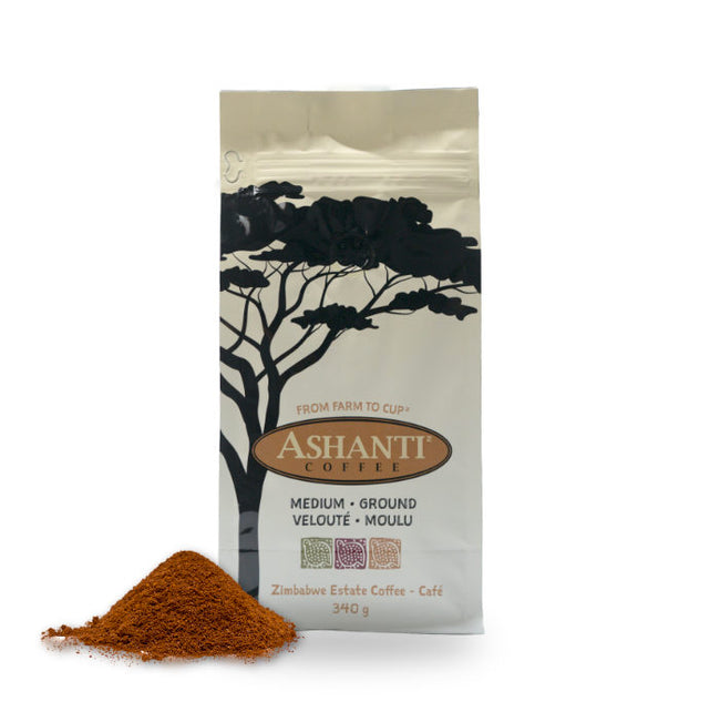 Ashanti Medium Roast Ground Coffee (340g)