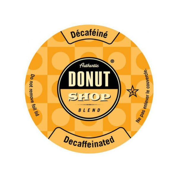 Authentic Donut Shop Decaf Single-Serve Coffee Pods (Box of 24)