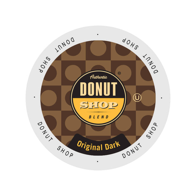 Authentic Donut Shop Original Dark Roast Single-Serve Coffee Pods (Case of 96)