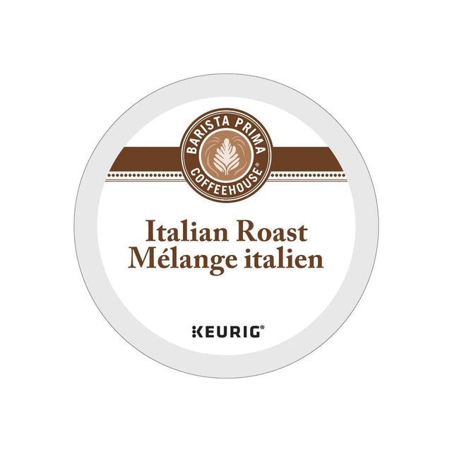 Barista Prima Italian Roast K-Cup® Recyclable Pods (Case of 96) K-Cups Barista Prima
