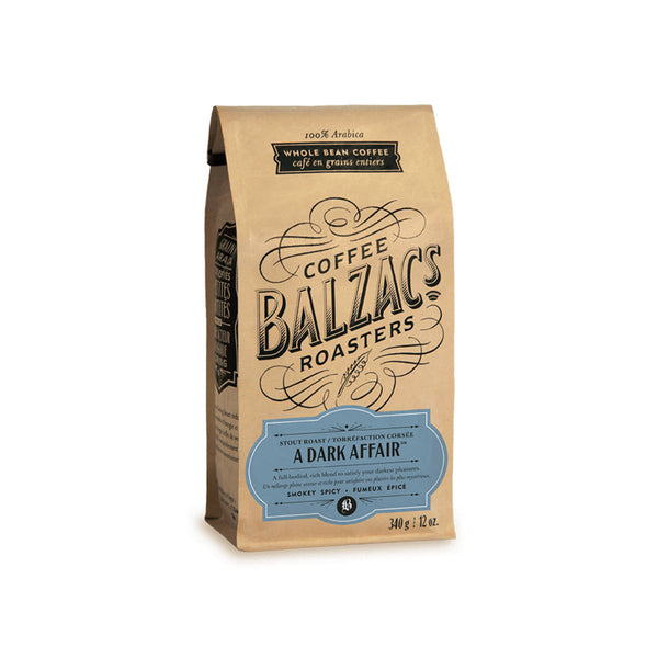 Balzac's A Dark Affair Whole Bean Coffee (0.75 lb)
