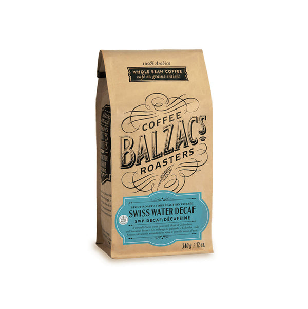 Balzac's Decaf Swiss Water Process Whole Bean Coffee (0.75 lb)
