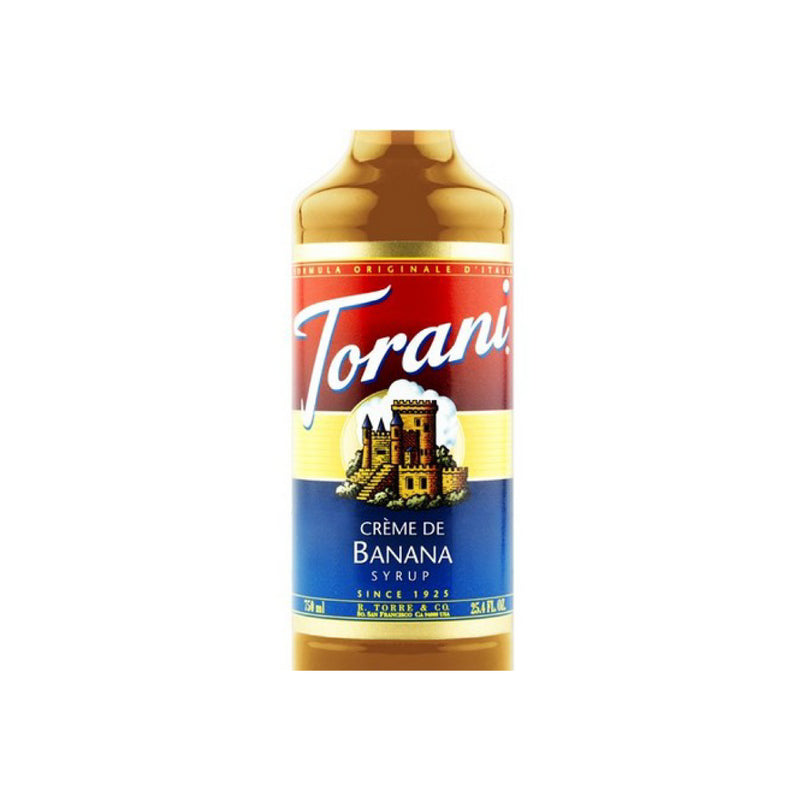 Torani Syrup: Creme De Banana (750ml)