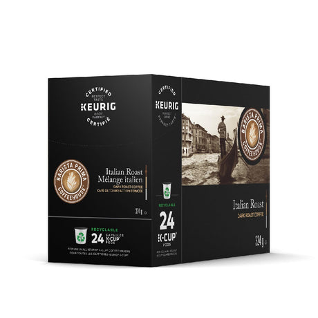 Barista Prima Italian Roast K-Cup® Recyclable Pods (Box of 24) K-Cups Barista Prima