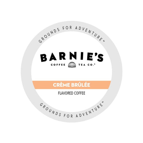 Barnie's Creme Brulee Single-Serve Coffee Pods (Box of 24) K-Cups Barnie's