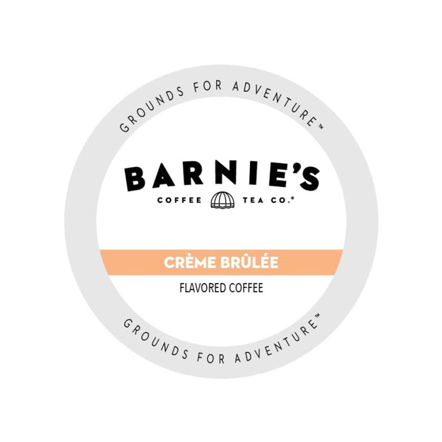 Barnie's Creme Brulee Single-Serve Coffee Pods (Case of 96) K-Cups Barnie's