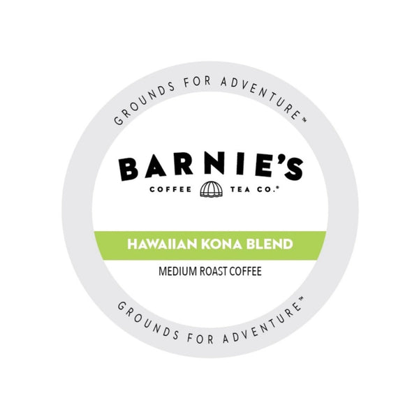 Barnie's Hawaiian Kona Blend Single-Serve Coffee Pods (Case of 88)