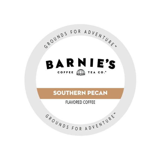 Barnie's Southern Pecan Single-Serve Coffee Pods (Box of 24)
