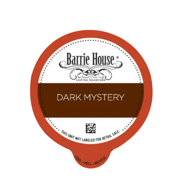 Barrie House Dark Mystery Single-Serve Coffee Pods (Box of 24)