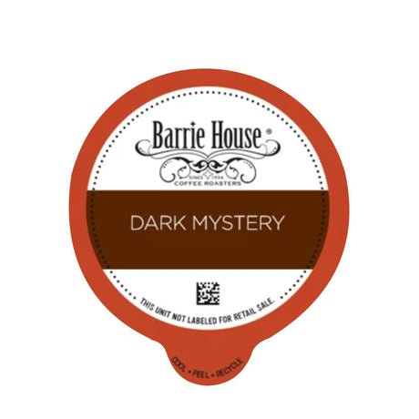 Barrie House Dark Mystery Single-Serve Coffee Pods (Case of 96) K-Cups Barrie House