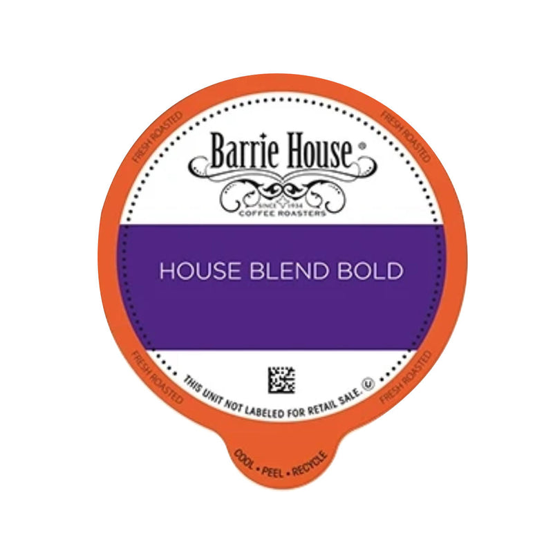 Barrie House House Blend Bold Single-Serve Coffee Pods (Box of 24)