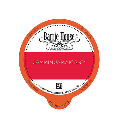 Barrie House Fair Trade Jammin Jamaican Single-Serve Coffee Pods (Case of 96) K-Cups Barrie House