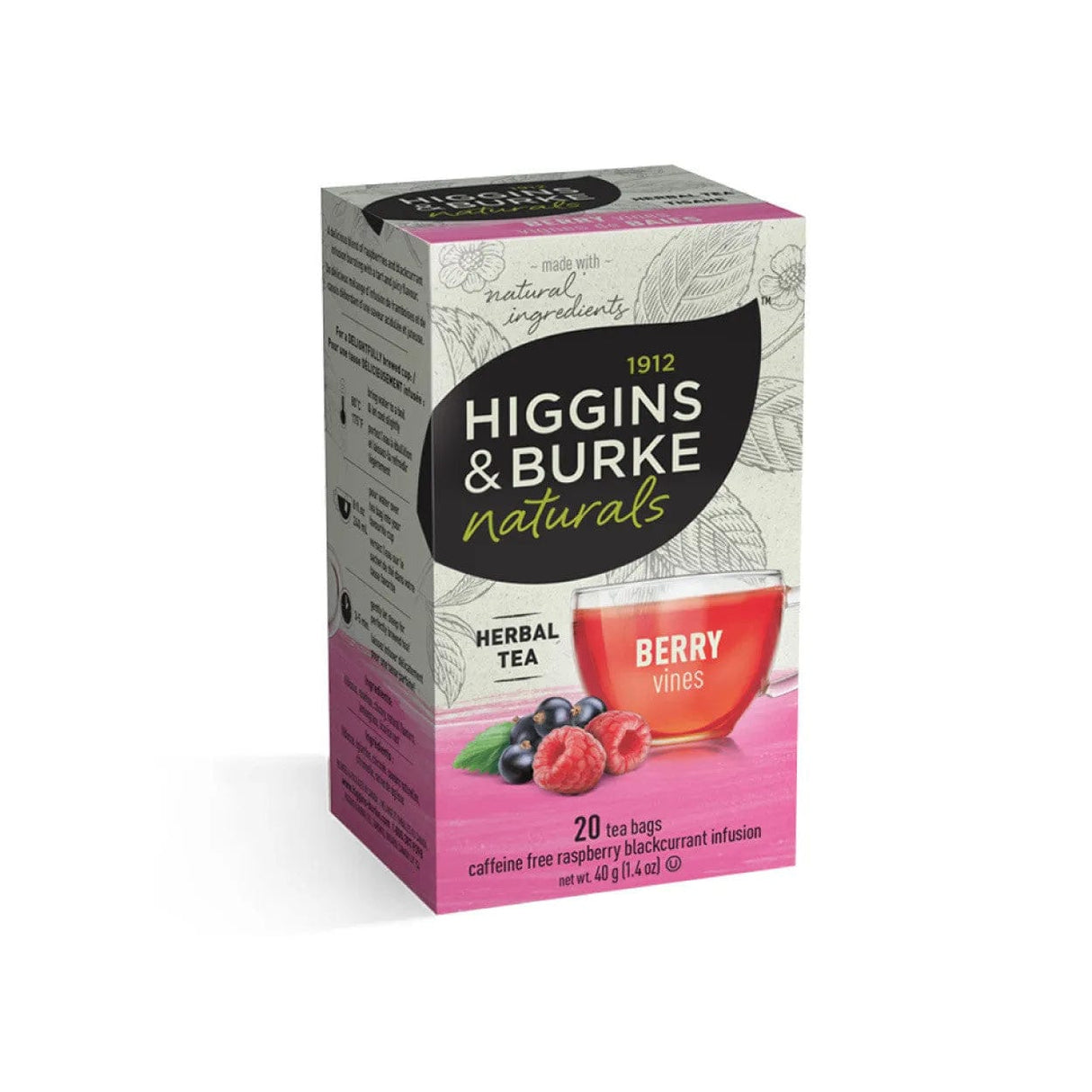 Higgins & Burke Berry Vines Tea Bags Tea Bags Higgins & Burke
