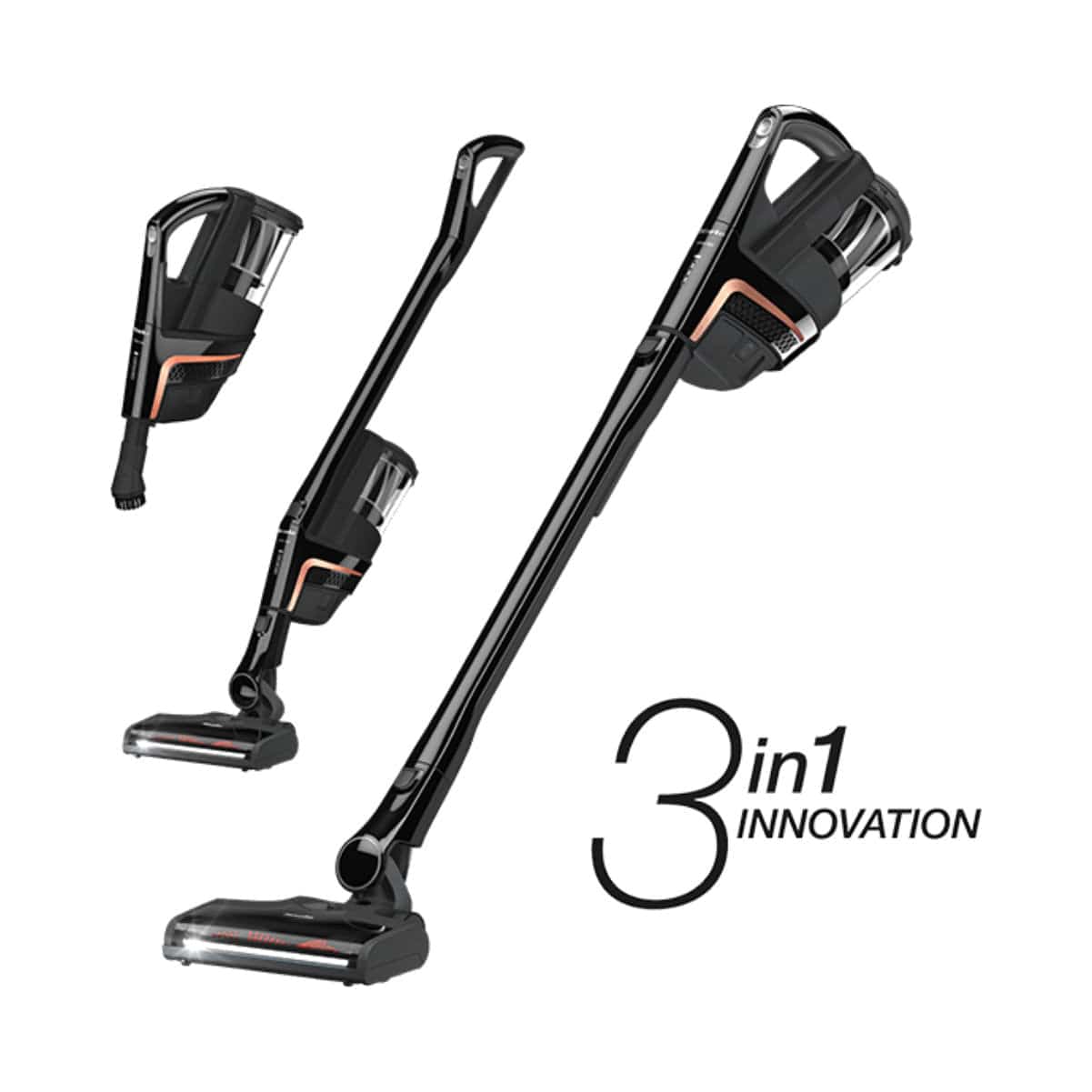 Miele Triflex HX1 Cat and Dog Cordless Bagless Stick Vacuum 41MML030USA (Obsidian Black) Vacuum Cleaners Miele