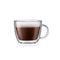 Bodum Bistro Large 15oz Double Walled Espresso Mug Large (Set of 2)