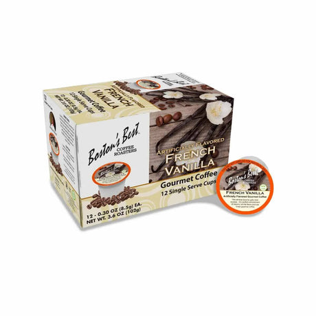 Boston's Best French Vanilla Single-Serve Coffee Pods (Case of 72) K-Cups Boston's Best