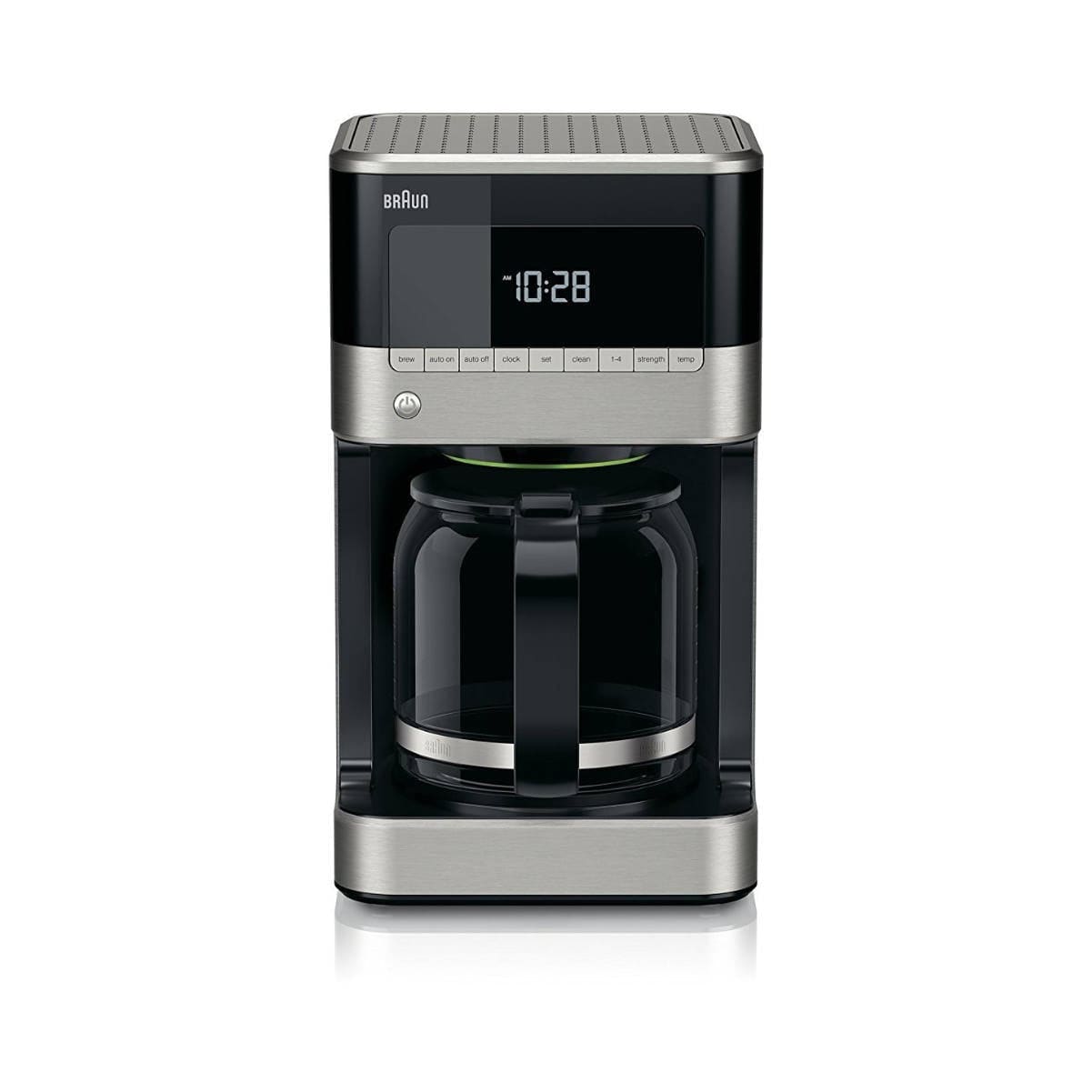 Braun BrewSense 12-Cup Digital Drip Coffee Maker (KF7150BK / Black & Stainless Steel) Drip Coffee Maker Braun