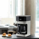 Braun BrewSense 12-Cup Digital Drip Coffee Maker (KF7150BK / Black & Stainless Steel)