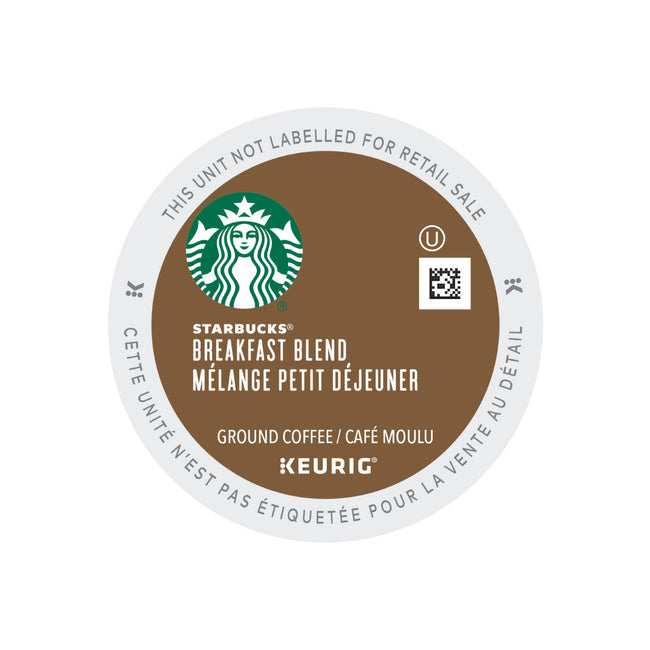 Starbucks Breakfast Blend K-Cup® Pods (Box of 24) | Best Before March 6, 2023