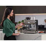 Breville The Barista Express Impress Semi-Automatic Espresso Machine BES876BSS (Brushed Stainless Steel) Espresso Machine Breville