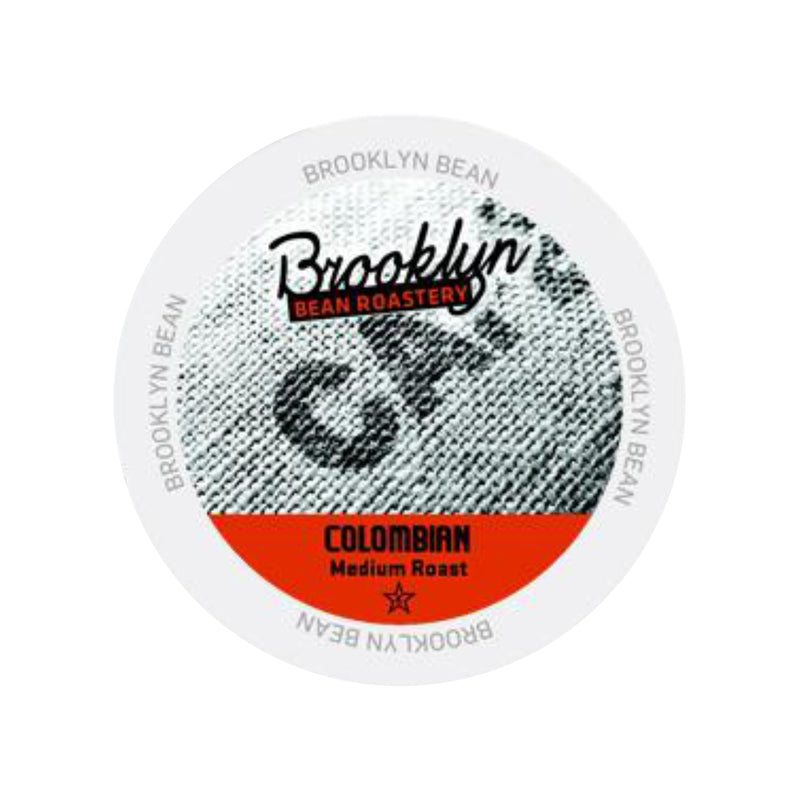 Brooklyn Bean Colombian Single-Serve Coffee Pods (Box of 40)