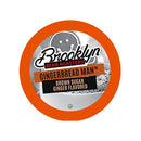 * SEASONAL * Brooklyn Bean Gingerbread Man Single-Serve Coffee Pods (Box of 24)