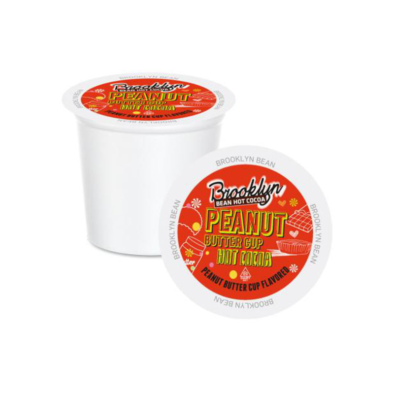 Brooklyn Bean Peanut Butter Cup Hot Cocoa Single-Serve Pods (Case of 96)