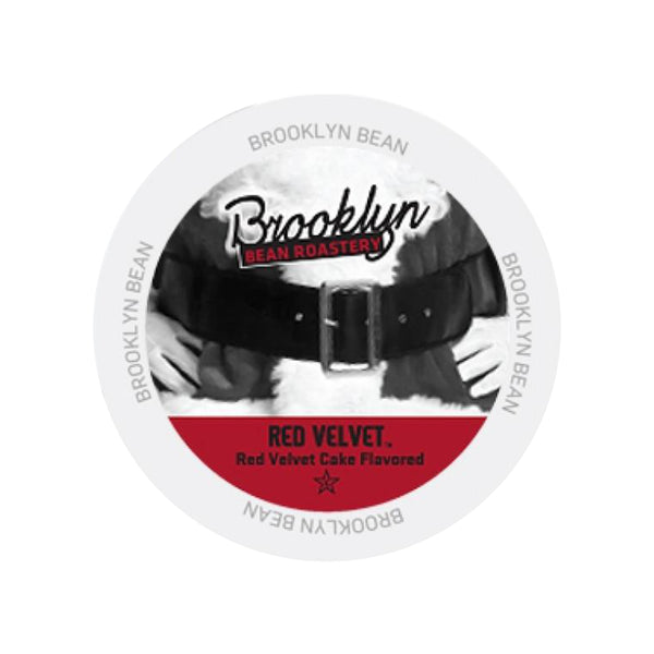 * SEASONAL * Brooklyn Bean Red Velvet Single-Serve Coffee Pods (Box of 24)