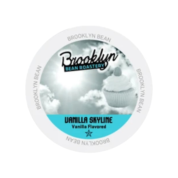 Brooklyn Bean Vanilla Skyline Single-Serve Coffee Pods (Box of 24)