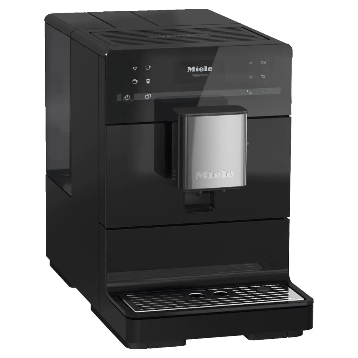 Miele CM 5310 Silence Super Automatic Countertop Coffee & Espresso Machine (Obsidian black) Super Automatic Espresso Machine Miele