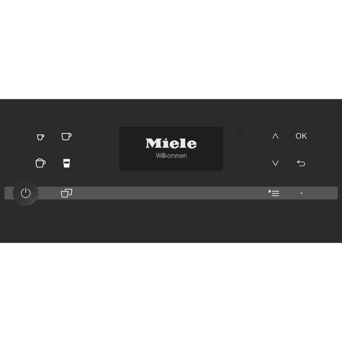 Miele CM 5310 Silence Super Automatic Countertop Coffee & Espresso Machine (Obsidian black) Super Automatic Espresso Machine Miele