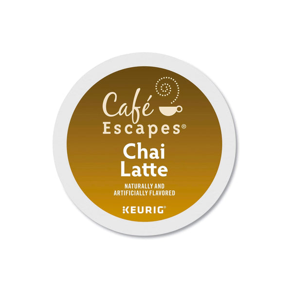 Cafe Escapes Chai Latte K-Cup® Pods (Case of 96)