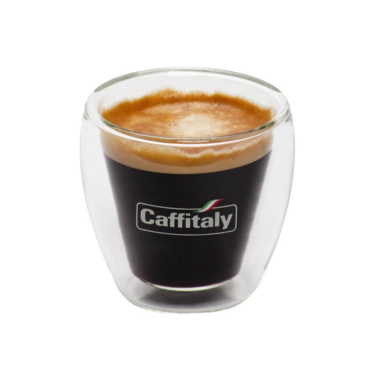 Caffitaly Double Wall Glass Espresso Cups Accessory Caffitaly